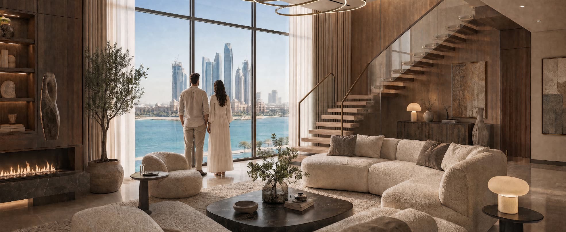 Luxury residence overlooking Abu Dhabi