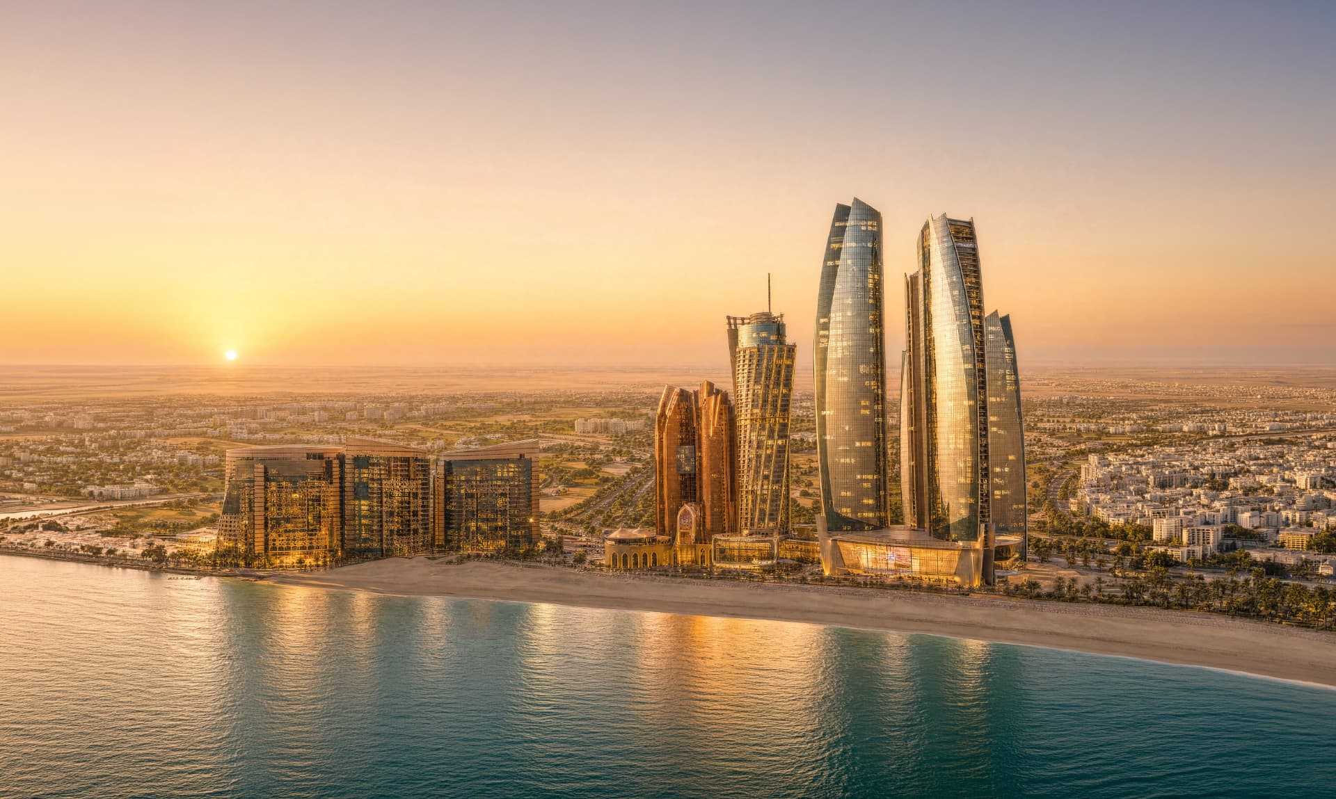 Abu Dhabi skyline