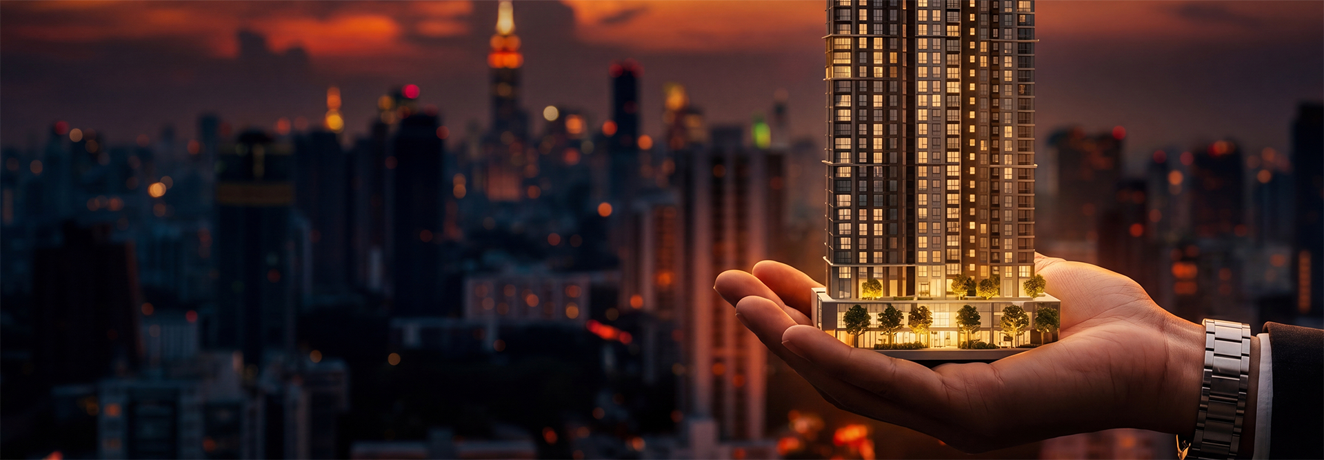 Professional handshake representing currency services